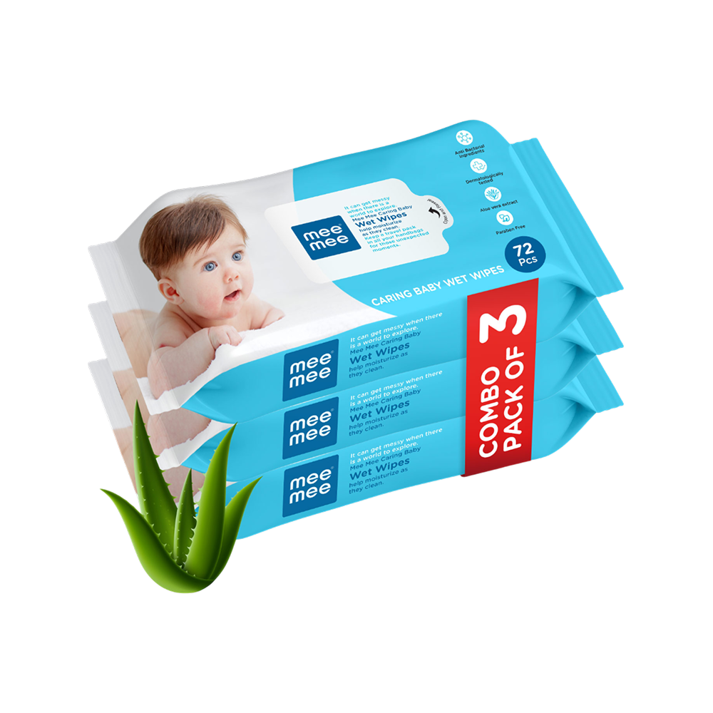 3 x 72 wipes · Mee Mee